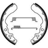 TECNIUM ATV Organic Brake shoes - BA053 for Suzuki LT-F250QUADRUNNER