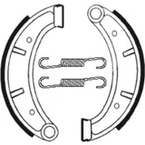 TECNIUM Off-Road Organische Bremsbacken - BA118 für Husqvarna CR125, CR250, CR500