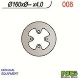 NG BRAKES Bremsscheibe starr - 006 für Beta TECHNO2502T