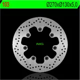 NG BRAKES Fix Brake Disc - 103 for Kawasaki GPZ1100, Z1000