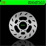NG BRAKES Fix Brake Disc - 114 for Beta RRT50ENDURO, RRT50MOTARD KTM 50SX
