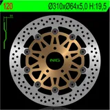 NG BRAKES Bremsscheibe schwimmend - 120 für Suzuki GS500, GSF1200BANDIT, GSF400BANDIT
