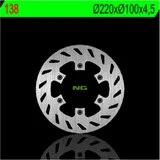 NG BRAKES Bremsscheibe starr - 138 für Kawasaki KDX200, KLX300, KX125