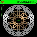 NG BRAKES Bremsscheibe schwimmend - 145 für Moto Guzzi, Benelli, Ducati