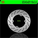 NG BRAKES Bremsscheibe starr - 199 für Honda CR125R