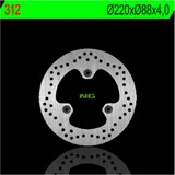 NG BRAKES Bremsscheibe starr - 312 für Honda NSR50, SH100SCOOPY, SH50SCOOPY