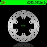 NG BRAKES Bremsscheibe starr - 314 für Yamaha TT600