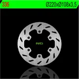 NG BRAKES Bremsscheibe starr - 336 für Rieju DRAC50, RR50 Peugeot XP6502TSM