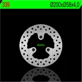NG BRAKES Bremsscheibe starr - 339 für Malaguti CIAK50, CIAKELECTRICPOWER, F12100PHANTOM100