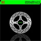 NG BRAKES Fix Brake Disc - 362 for Yamaha YFM250RAPTOR, YFM350RAPTOR, YFZ450