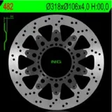 NG BRAKES Floating brake disc - 482 for Honda NSR125R