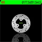 NG BRAKES Bremsscheibe starr - 493 für Polaris MAGNUM325, MAGNUM500, SCRAMBLER400