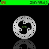 NG BRAKES Bremsscheibe starr - 665 für Benelli, Malaguti, Beta
