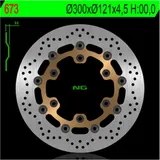 NG BRAKES Floating - 673 for Suzuki DR650, XF650 NG BRAKES Floating - 673 for Suzuki DR650, XF650