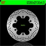 NG BRAKES Bremsscheibe starr - 687 für Kawasaki GPZ1000RX, GPZ1100, GPZ500