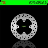 NG BRAKES Fix Brake Disc - 748 for Honda CR80R, CR85R