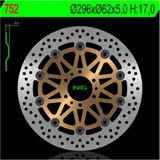 NG BRAKES Bremsscheibe schwimmend - 752 für Honda CBR600F, CBR900RR, CTX700 Indian ROADMASTER