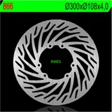 NG BRAKES Fix Brake Disc - 866 for Rieju, Derbi, Aprilia