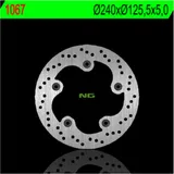 NG BRAKES Bremsscheibe starr - 1067 für Kymco K-XCT300I, XCITING300, XCITING400