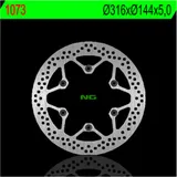 NG BRAKES Fix Brake Disc - 1073 for Honda ST1100PANEUROPEAN, VT1100C Kymco VENOX250