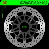 NG BRAKES Bremsscheibe schwimmend - 1450 für MV Agusta BRUTALE675, BRUTALE800, DRAGSTER800