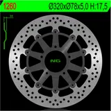 NG BRAKES Bremsscheibe schwimmend - 1260G für Triumph SPEEDTRIPLE1050, TIGER1050