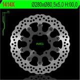 NG BRAKES Petal Bremsscheibe schwimmend - 1414X für Kawasaki NINJAZX-6R