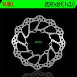 NG BRAKES Petal Bremsscheibe starr - 1486X für Honda CRF250R, CRF250X, CRF450L