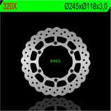 NG BRAKES Petal Bremsscheibe starr - 320X für Yamaha WR125, WR250, WR400F