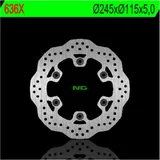 NG BRAKES Petal Bremsscheibe schwimmend - 636X für Ducati, Yamaha, Laverda