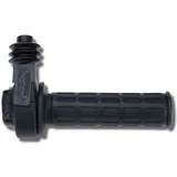 Daytona Domino throttle handle black for two-cylinder