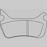 BERINGER Racing MX Sintered Metal Brake pads - KIT1258RSI