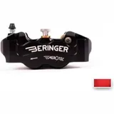 BERINGER Aerotec® Right Radial Bremssattel 4-Kolben caliper - Spacing 100mm Rot für Ducati, für: MV Agusta, KTM