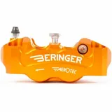 BERINGER Aerotec® Left Radial Brake Caliper 4 Pistons Ø32mm Spacing 108mm Orange for KTM, Husqvarna, Honda