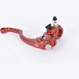 BERINGER Aerotec® Hauptbremszylinder radial Ø 17,5 mm Behälter getrennt rot (Hebel Typ 5 - 16 cm) für Kawasaki, Suzuki, Yamaha BR125R