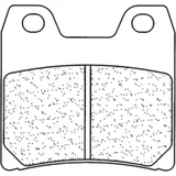 CL BRAKES Racing Sintermetall Bremsbeläge - 1066RX3 für Yamaha FZS1000, FZS1000S, XJR1300