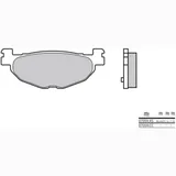 BREMBO Scooter Sintered Metal Brake pads - 07059XS for Yamaha MAJESTY400, T-MAX500 Gilera NEXUS250