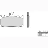 BREMBO Street Sintermetall Bremsbeläge - 07BB26LA für BMW HP2MEGAMOTO, K1200GT, K1200S
