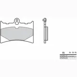 BREMBO Street Carbon Ceramic Brake pads - 07GR5605 for KTM, Gilera, Aprilia