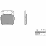 BREMBO Off-Road Sintered Metal Brake pads - 07HO32SD for Yamaha, Honda, Kawasaki