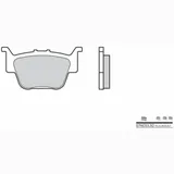 BREMBO Off-Road Sintered Metal Brake pads - 07HO55SD for Honda TRX420FOURTRAXRANCHER, TRX450SPORTRAX, TRX680FOURTRAXRINCON