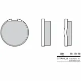 BREMBO Street Carbon Ceramic Brake pads - 07KA0328 for Kawasaki Z400