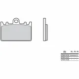 BREMBO Street Carbon Ceramic Brake pads - 07KA1406