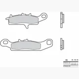 BREMBO Off-Road Sintermetall Bremsbeläge - 07KA25SX für Kawasaki KFX450, KVF700PRAIRIE