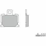 BREMBO Street Carbon Ceramic Brake pads - 07YA0809 for Yamaha RD250, RD350, XJ550