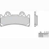 BREMBO Street Sintermetall Bremsbeläge - 07YA32SA für Yamaha FZR1000, YZF750