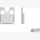 BREMBO Street Sintered Metal Brake pads - 07YA38SP for Yamaha YZF-R1, YZF-R7