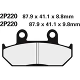 NISSIN Street /Off-Road Sintered Metal Brake pads - 2P-220ST for Honda CBR1000F, CBR750F, VFR700 NISSIN Street /Off-Road Sintered Metal Brake pads - 2P-220ST for Honda CBR1000F, CBR750F, VFR700