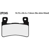 NISSIN Street /Off-Road Sintermetall Bremsbeläge - 2P-245ST für Honda CBR600F, CBR600RR, CBR900RR