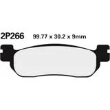 NISSIN Street Semi-Metallic Brake pads - 2P-266NS for Yamaha YZF-R1, YZF-R6